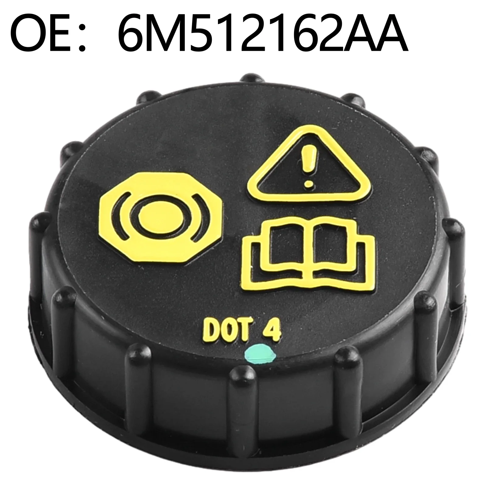High Performance Brake Fluid Reservoir Cap, Durable ABS Material, Perfect Fit For Various Ford Models, Part Number: 6M512162AA