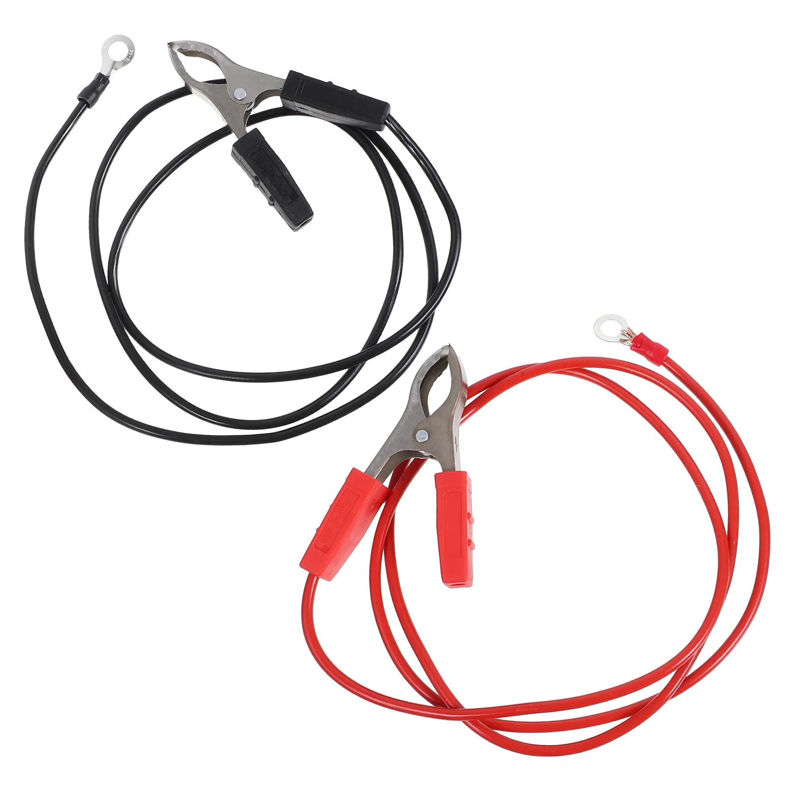 

2 Pcs Electric Alligator Clips Jumper Cables Replacement Parts Starter