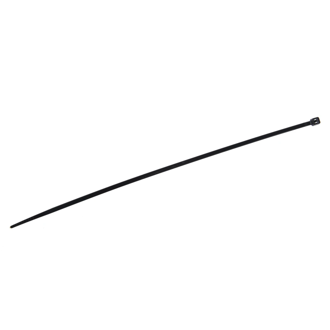 SODIAL(R) 8" Plastic Cable Zip Ties 100-Pack (Black)