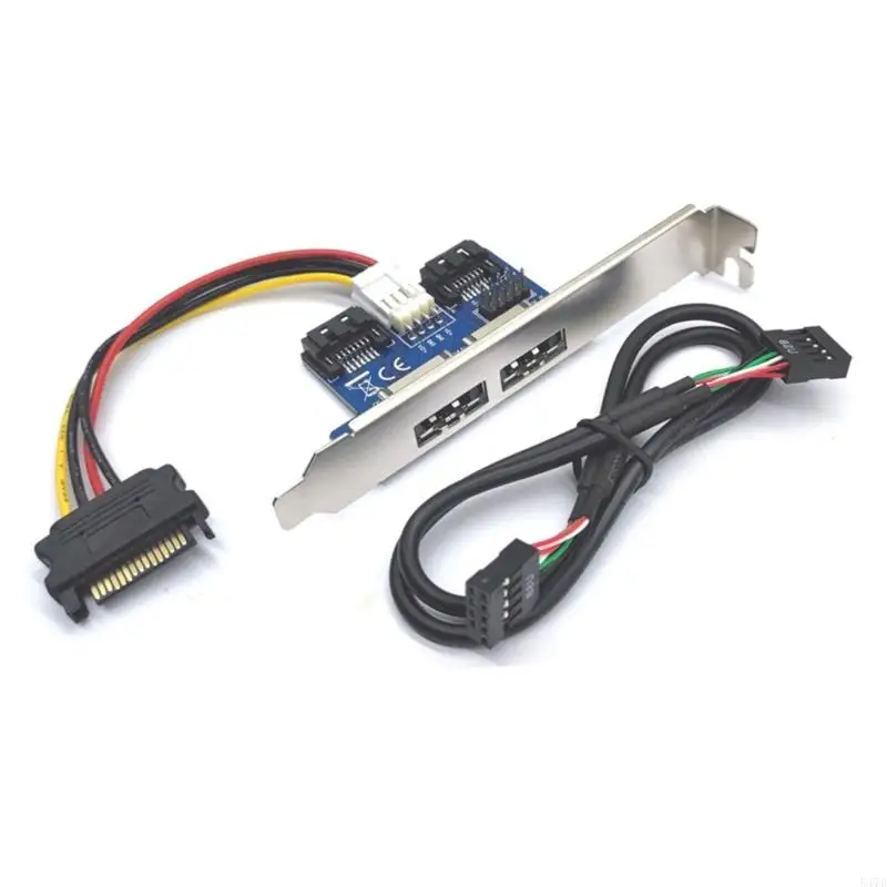 Computer Accessory SATAs to Power Over ESATA Adapter for Storage