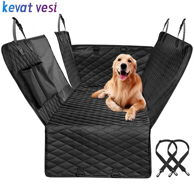 

Waterproof Dog Car Seat Cover Durable Pet Travel Dogs Carrier Hammock Breathable Foldable Cars Rear Seats Cushion Dog Supplies