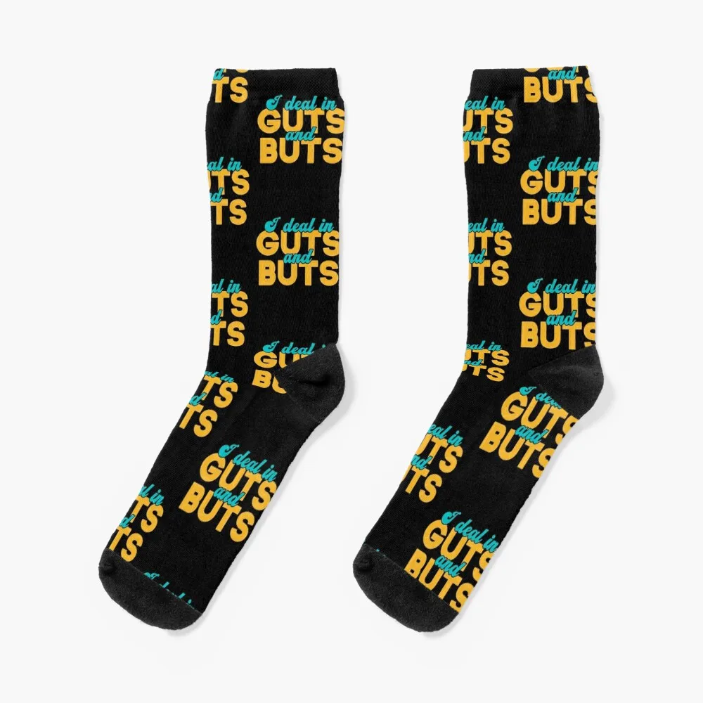 I Deal In Butts and Guts. GI Gastroenterology, Endoscopy,Gastro Nurse Squad Gastroenterology Doctor Socks