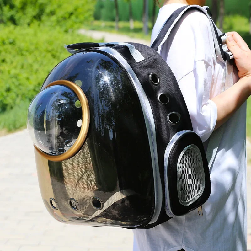 Manufacturer directly supplies cat bags pet backpacks portable transparent space capsules cat supplies breathable backpa