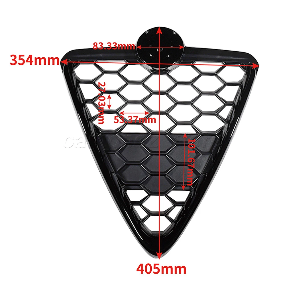 アルファロメオ ジュリエッタ フロントグリル アルファロメオジュリエッタ用フロントバンパーグリル,ハニカム