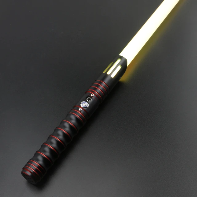 RGB Metal Lightsaber Laser Espada Sabre De Luz Sword Rave Weapon 12 Colors Change 5sets Soundfonts Force FX FOC Blaster Toy 3