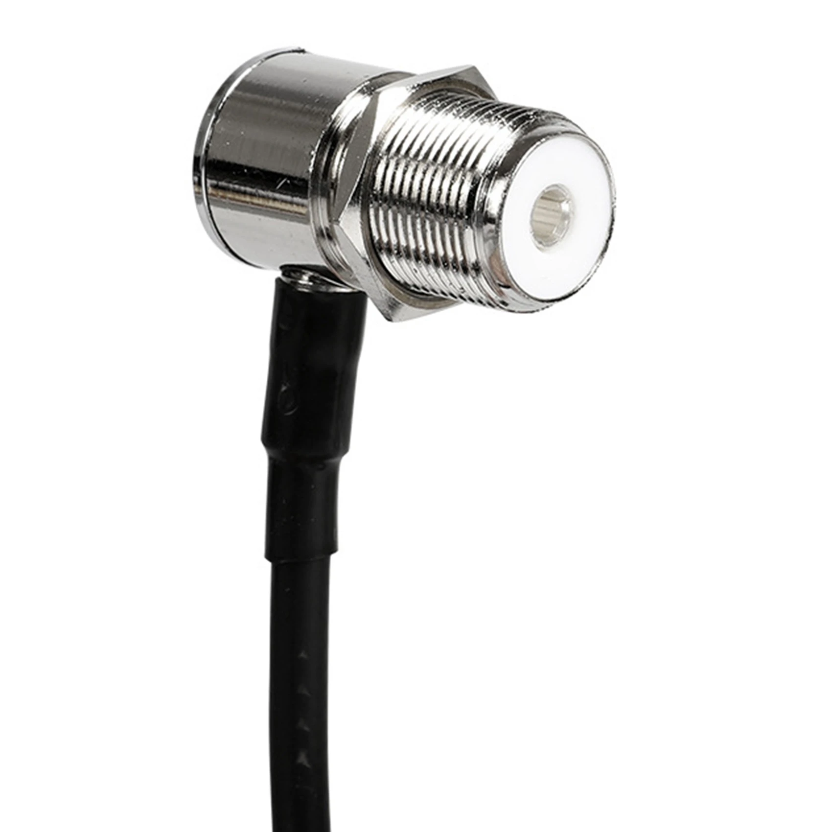 RG58 RG-58 50옴 차량 안테나 동축 케이블 5미터 UHF 암-수 커넥터 (검정색)
