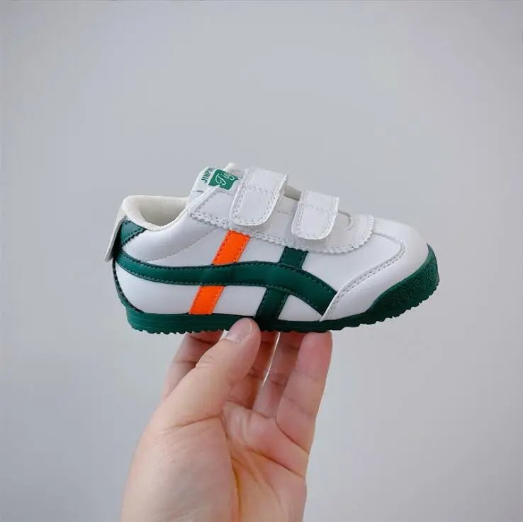 New Baby PU Casual Shoes Kids Sneakers Baby Girl Boy Kids Anti-slip Shoes Socks Infant Toddler Non Slip Newborn Sports Shoes