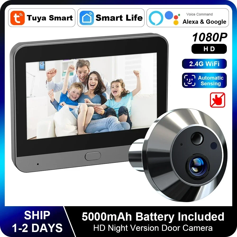 Smart-Tuya-1080P-2-4G-WiFi-Magic-Door-Camera-Automatic-Sensing-Door-Eye ...