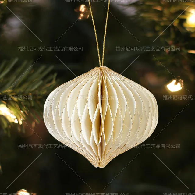 미니 벌집 공 장식 펜던트, 웨딩 파티, 크기: 19*14*6cm