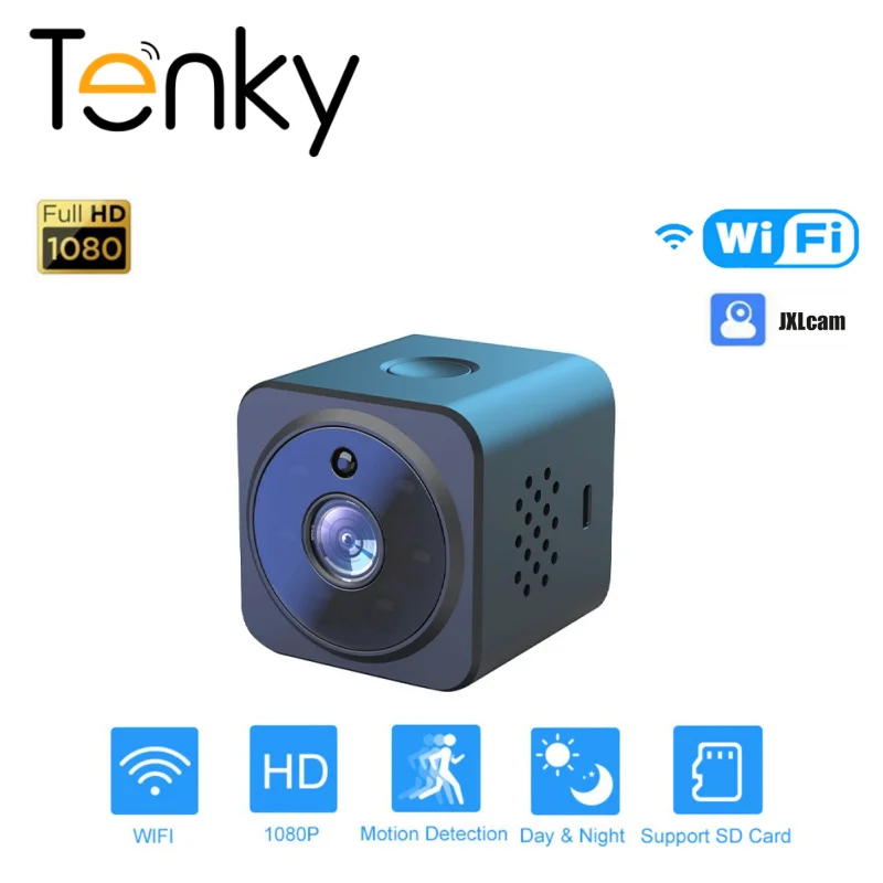 

Мини-камера Tenky с поддержкой Wi-Fi, HD 1080P