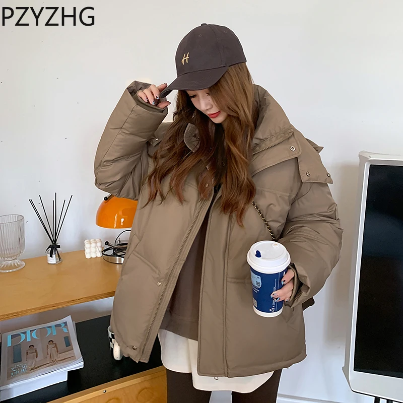 Женское Стеганое пальто с капюшоном