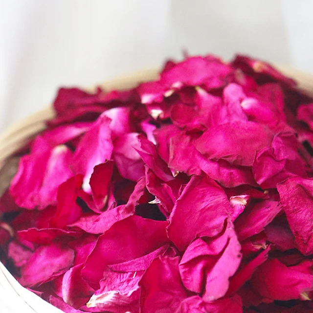 Spicy Red Dried Rose Petals