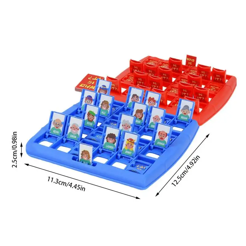 Guessing Game Educational Guess Game Preschool 96Pcs Parent-Child Interaction Funny Logical Reasoning Thinking Puzzle For