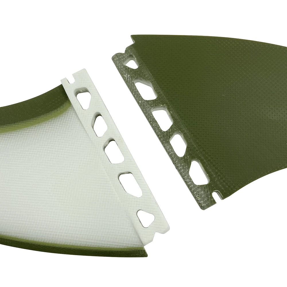 T1 Size UPSURF Future Tri Fins Thruster Fin Set Fiberglass 3 Fin Single Tab Surfboard System Surfing Accessory Tabla de surf