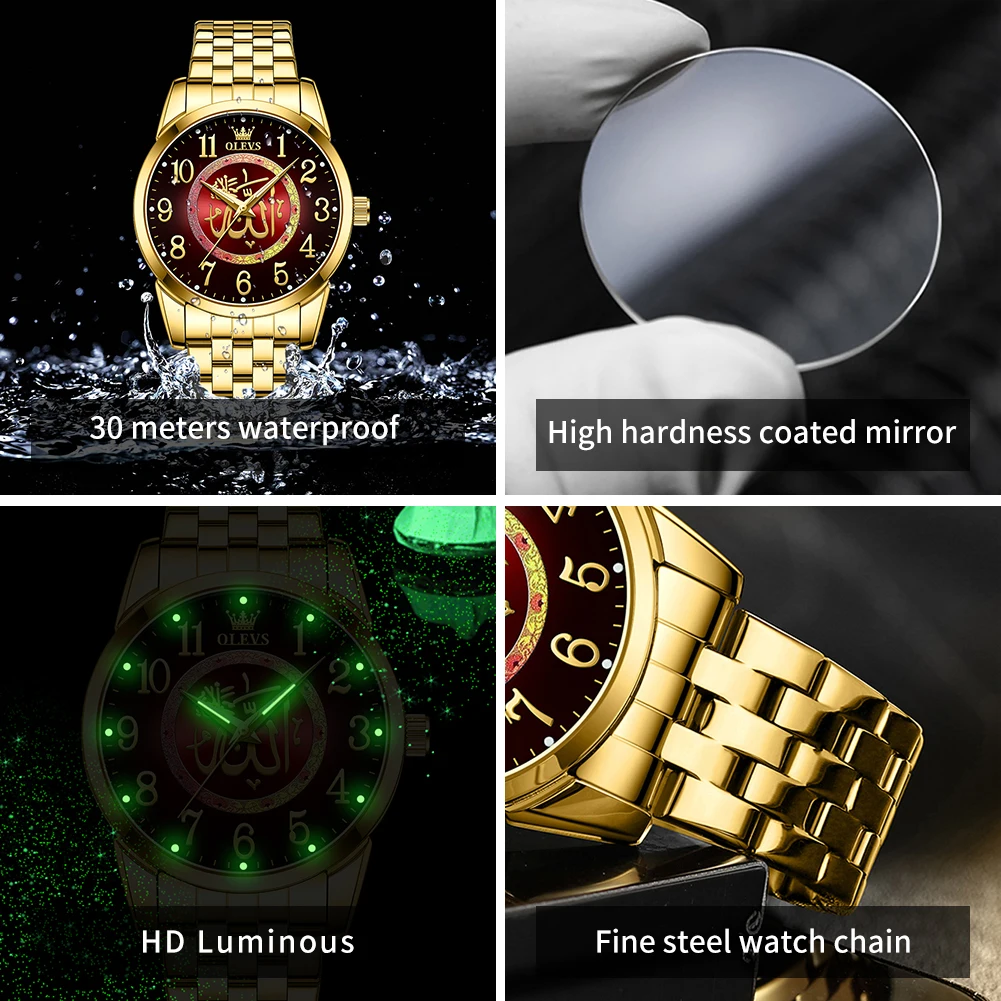 OLEVS ATY707 ساعة رجالي العلامة التجارية الأصلية م...