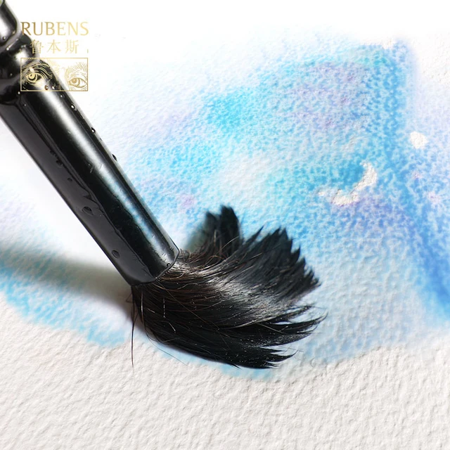 흡수성이 높은 수채화 용지와 아티스트 품질의 냉간 압착 용지로 만들어진 폴 루벤스 수채화 그림 책은 수채화 작업에 최적입니다.