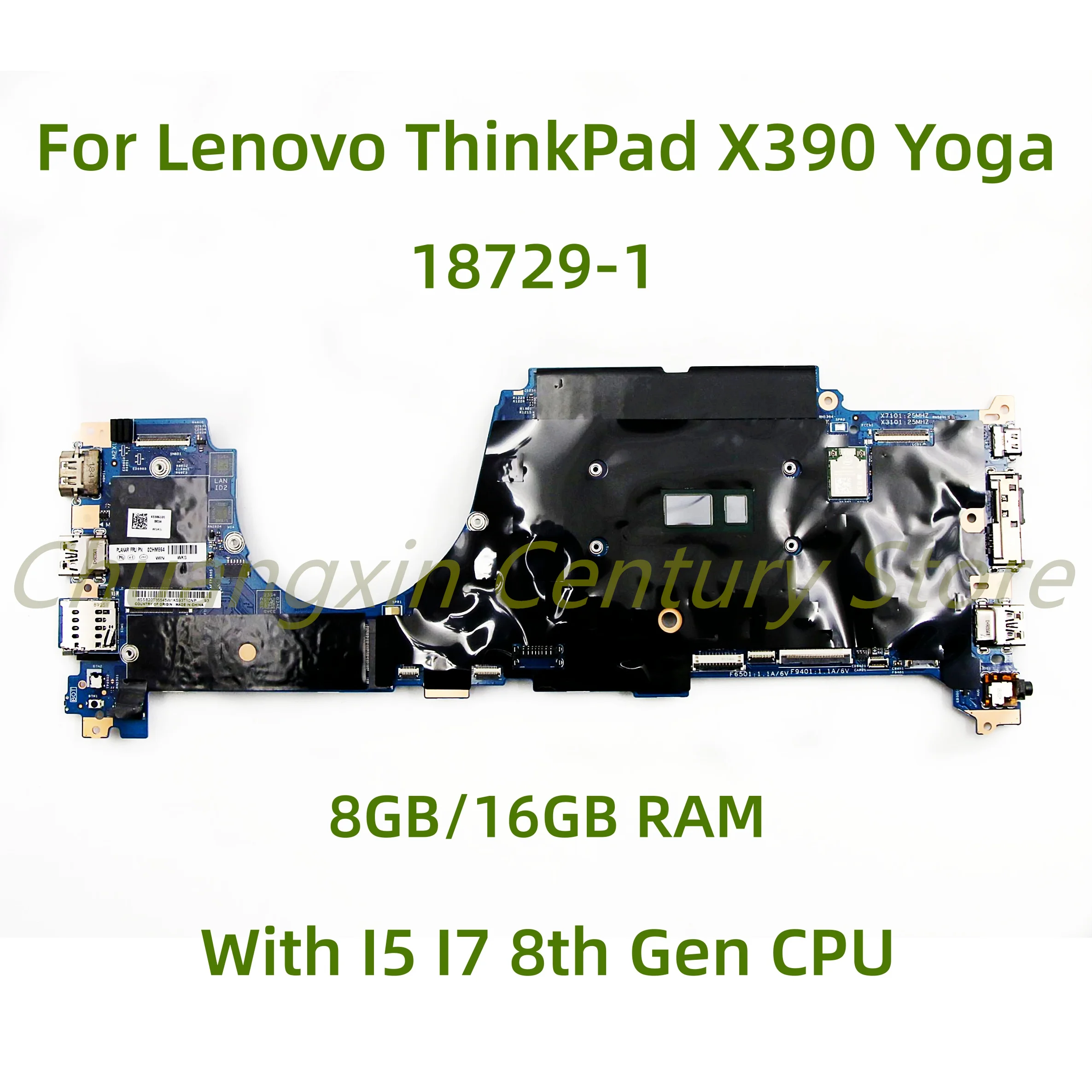 

Подходит для ноутбука Lenovo ThinkPad X390 Yoga материнская плата 18729-1 с I5 I7 8-го поколения ЦП 8 ГБ 16 ГБ ОЗУ 100% протестирован Полная работа