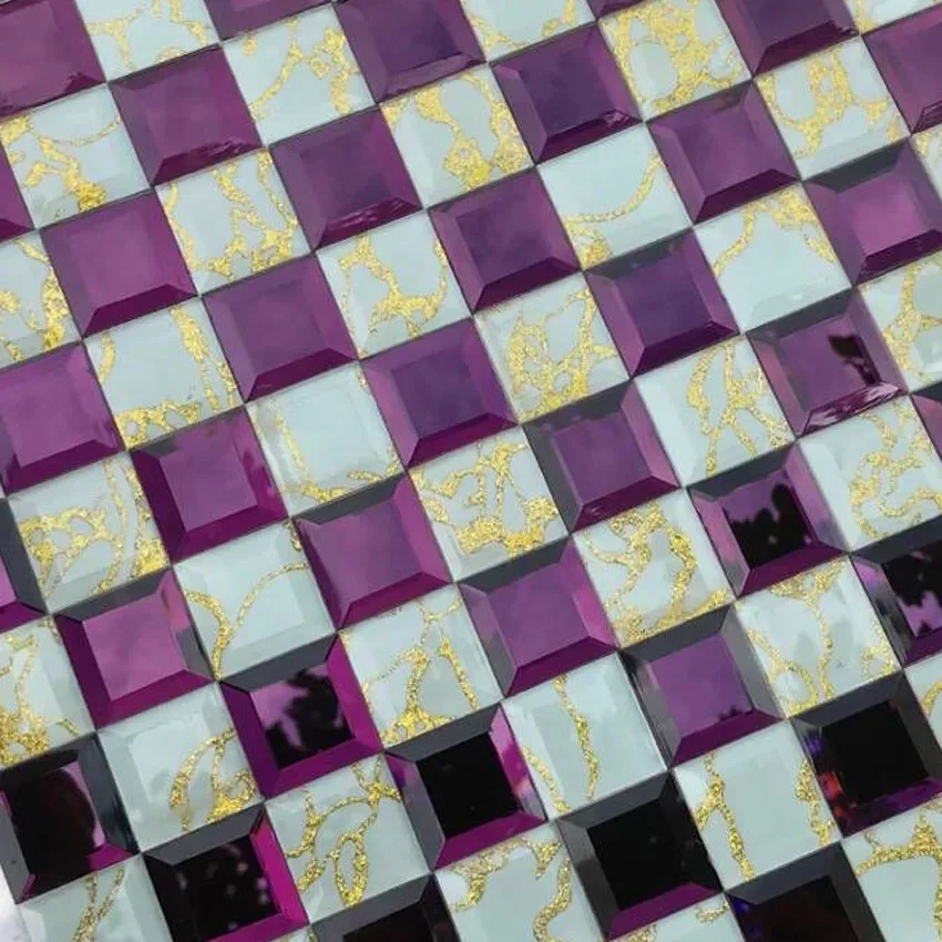thumbnail image 1 of pieza de mosaico de cristal dorado, azulejos decorativos para exhibición de KTV, decoración para el hogar y la oficina, mosaico nórdico para cocina, pegatina de pared, decoración de habitación, 1 of 5