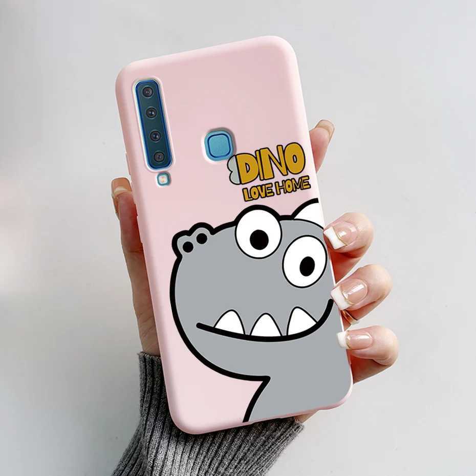 Stylish Painted Soft Silicone Shockproof Bumper Case for Samsung Galaxy A9 2018