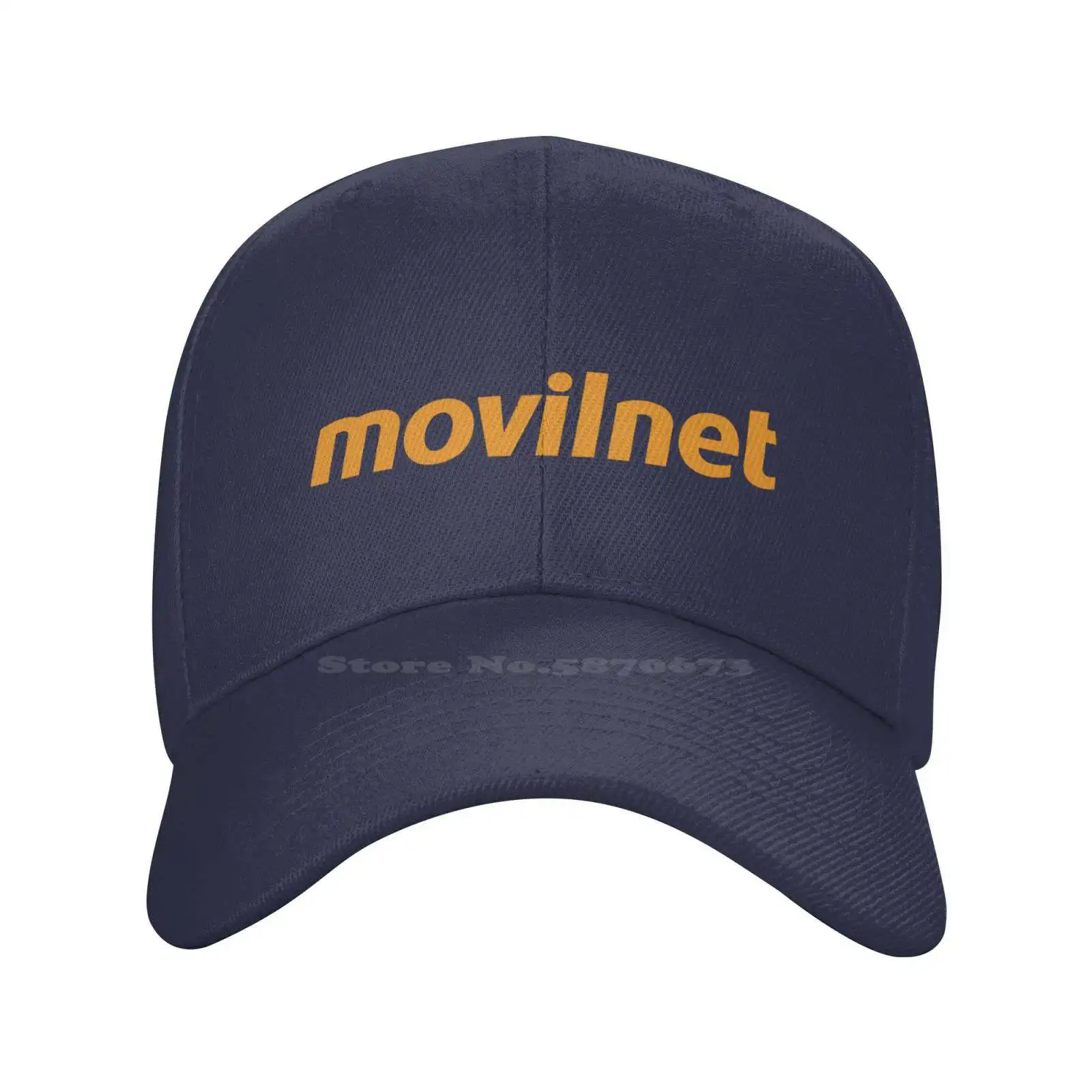 

Модная качественная джинсовая бейсболка с логотипом Movilnet