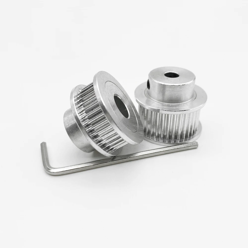 Timing Belt Pulley 2GT Synchronous Wheel 2M 20T 30T 32T 36T 40T 48T 60T 80 Toothed Belt Width 6/10mm Aperture 5/6/8mm 3D Printer GT2 Belt Pulley