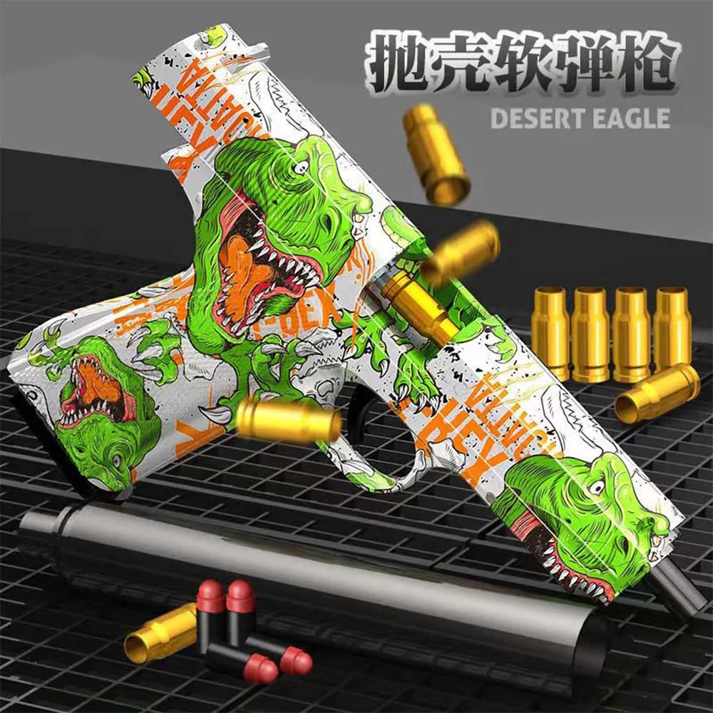 Toy Guns Ball Blaster With Soft Bullets Toys Foam Blaster Shooting Games Education Toy Model For 6,7,8,9,14+ Kids 3