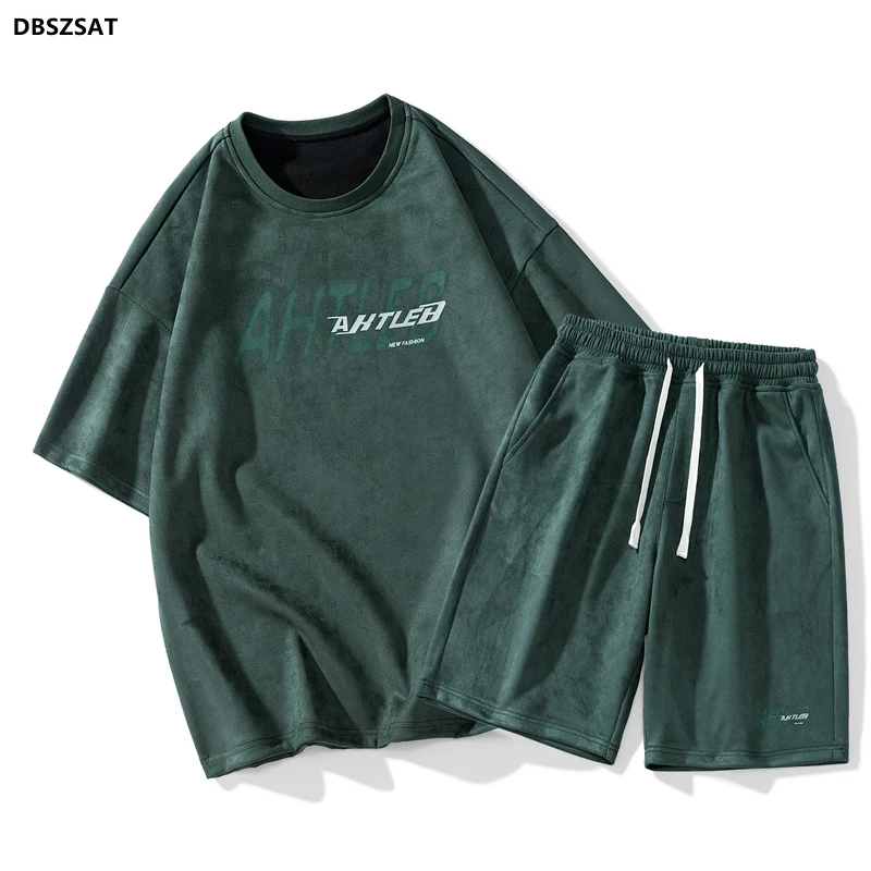 

Beach Clothes Men Hawaiian Shirt Set Men Fashion Clothing Streetwear Causal Seaside Outfits Men Breathab Cool Shorts Set