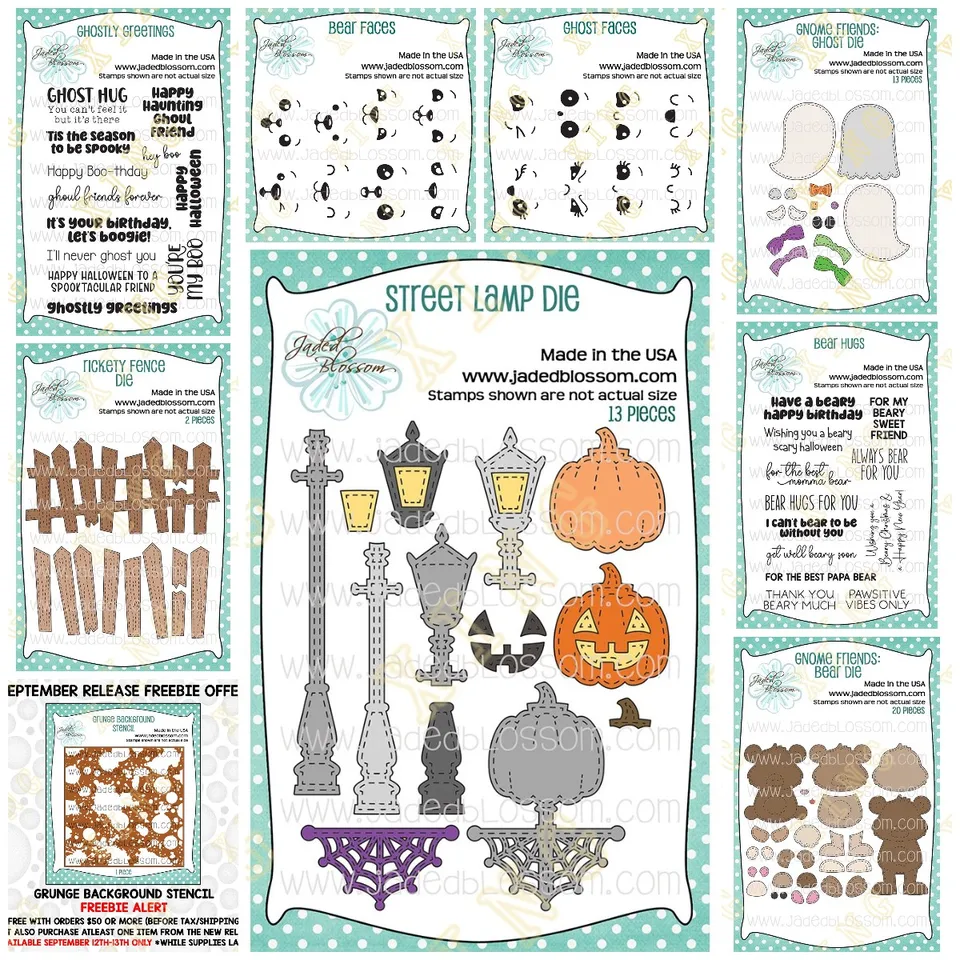 GLOBLELAND Matrices De Découpe D'Arbres De Printemps Parc Saisonnier Panneau De Lampadaire En Métal Boîte Aux Lettres Banc Modèle De Gaufrage Cage à