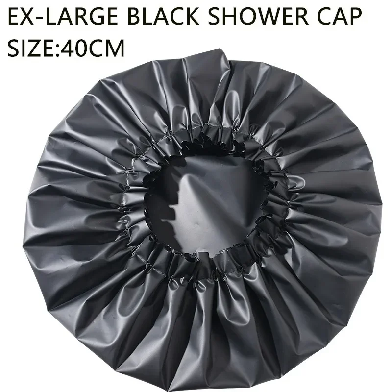 Shower Cap Large Adjustable Reusable Waterproof Bath Caps for Dreadlocks Women Girls Braids SPA Long Hair waterproof shower cap shower cap