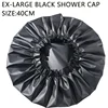 Shower Cap Large Adjustable Reusable Waterproof Bath Caps for Dreadlocks Women Girls Braids SPA Long Hair 5