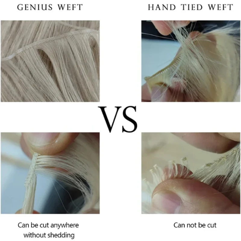 30inch Genius Weft Invisible Straight Indian Remy Hair Extensions 100G/package Human Virgin Hair Bundles For Women Weaves