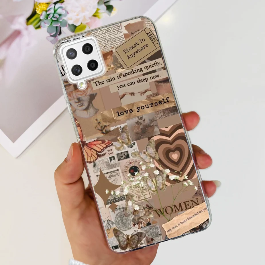 Colorful Painted Clear Silicone Soft Slim Phone Case
