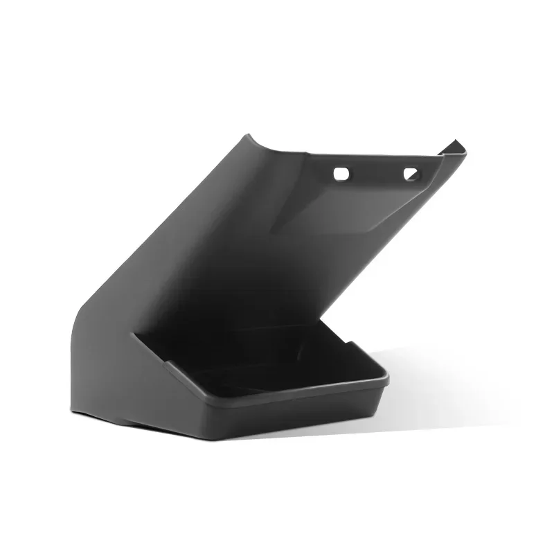 ABS Rear Seat Lower Kick Plate for Tesla New Model 3+ Highland 2024 Car Rear Anti Kick Board Storage Box Auto Trim Accessories