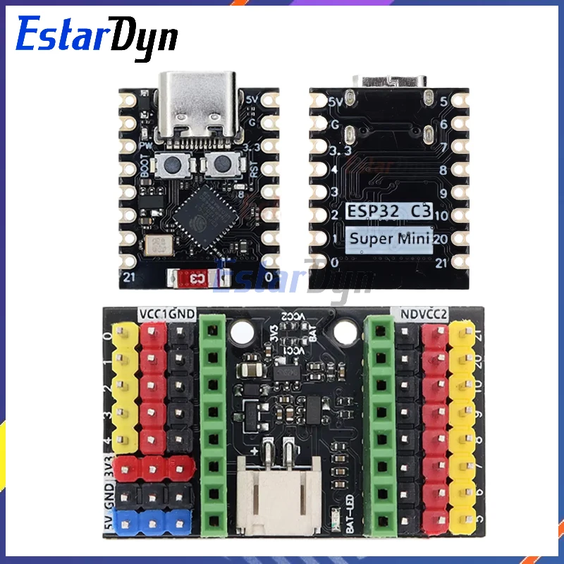 รูปสินค้า บอร์ดพัฒนา ESP32-C3 ขนาดเล็ก ใช้งานง่าย เชื่อมต่อ WiFi/Bluetooth