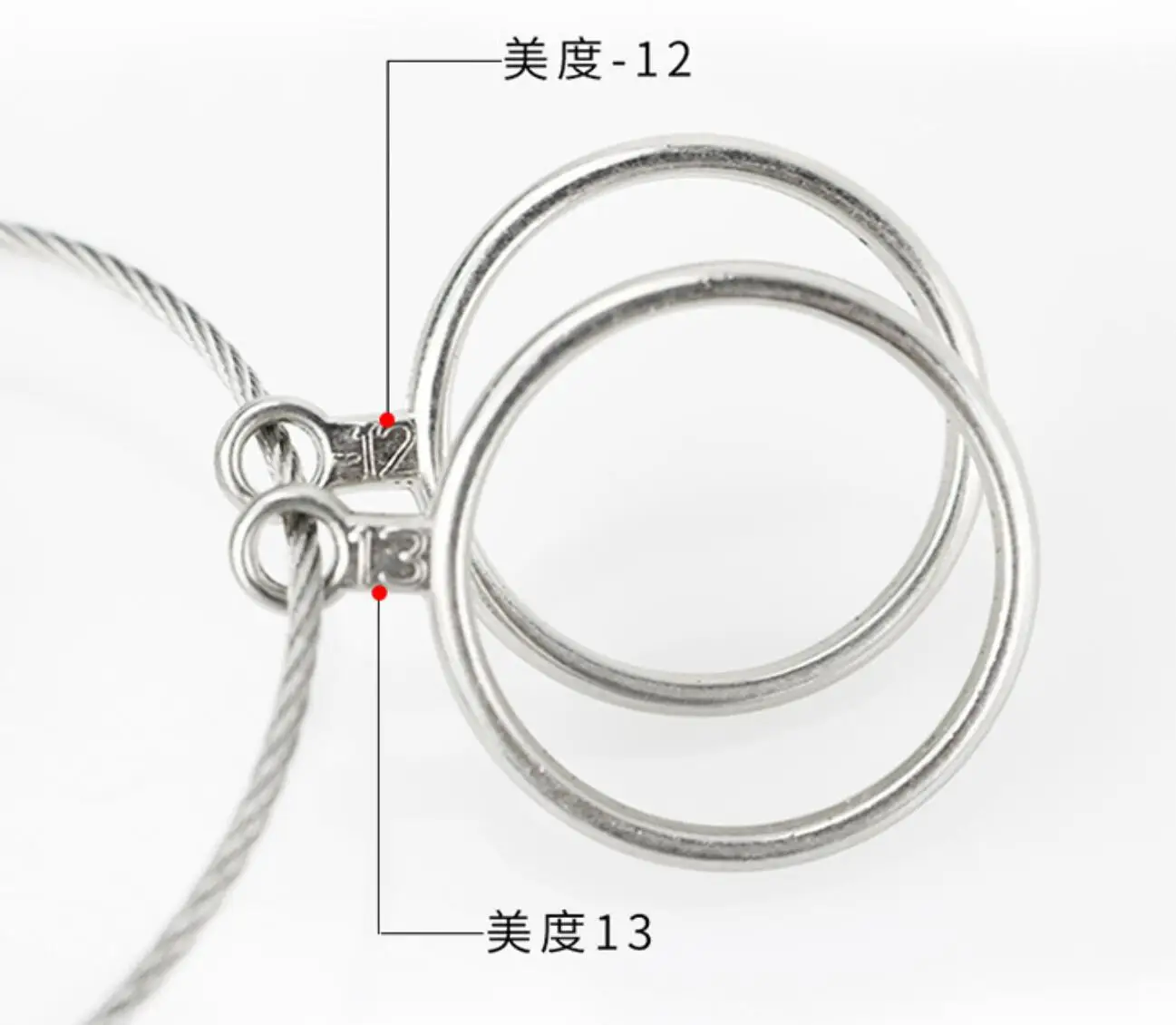 Premium Aluminum Alloy Ring Sizer Tool for Accurate Jewelry Measurement (0-13mm)