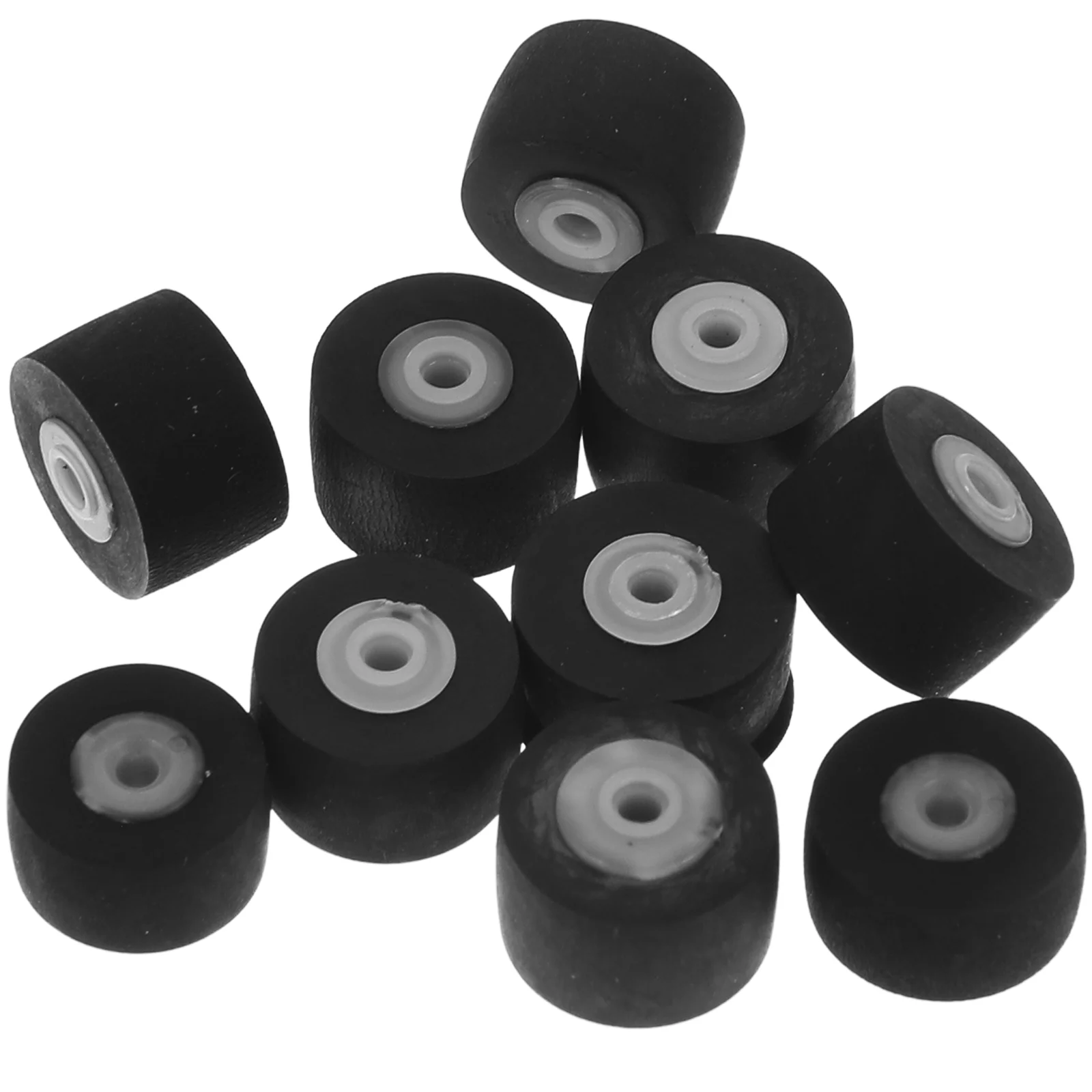

10 Pcs Bearing Wheel Tape Stereo Player Pinch Roller for Recorders Dvd Component Drive Plastic Deck Voice