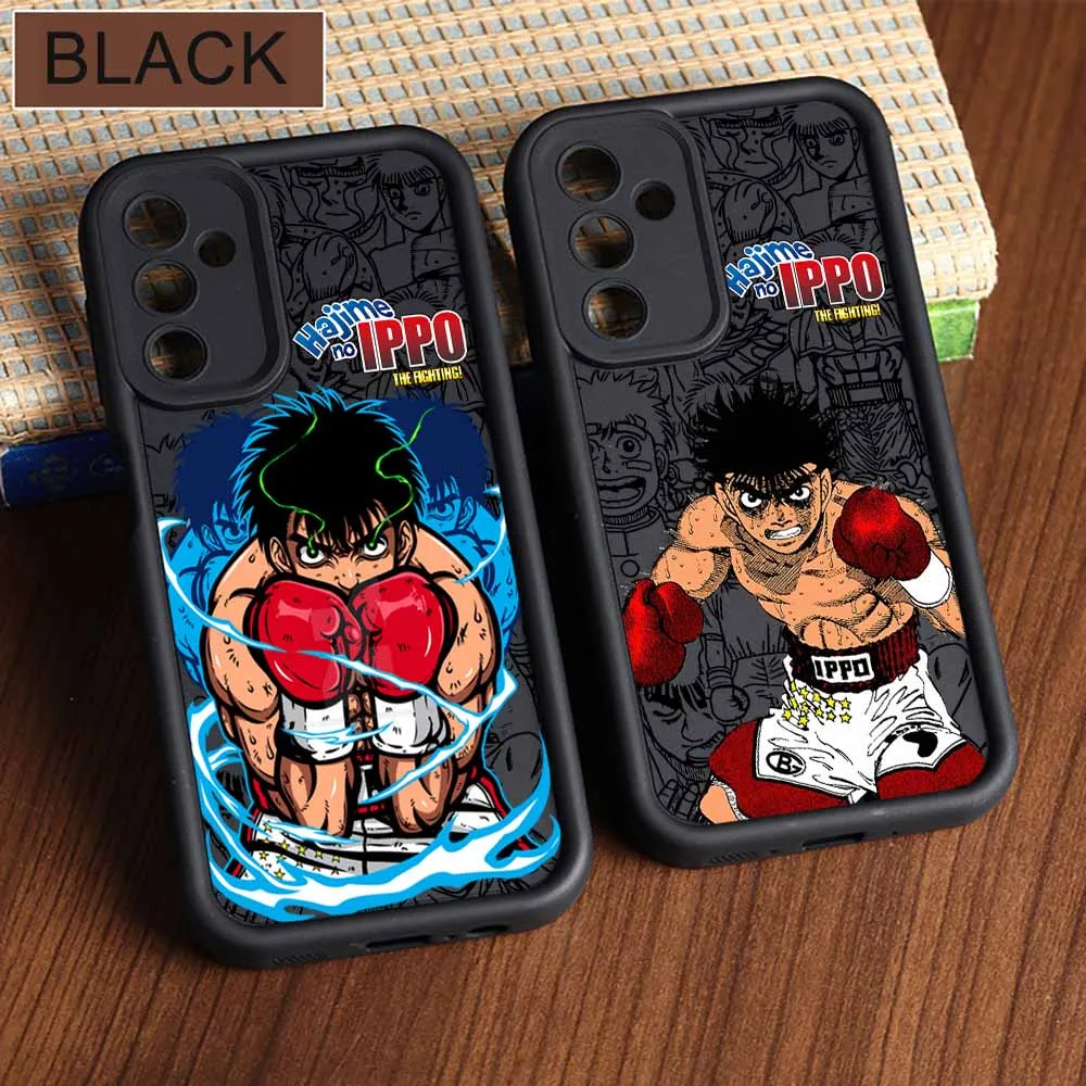 Hajime No Ippo Boxing Themed Silicone Phone Case with Lanyard