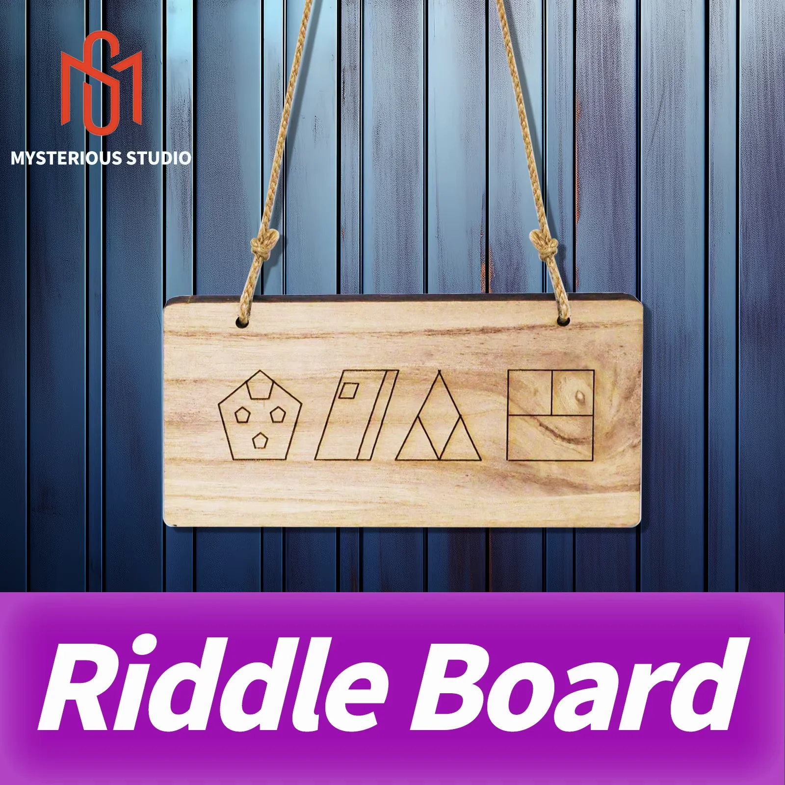 Mysterious Studio Secret Room Escape Game Mechanism Props Electronic Puzzle superb 1987 GY Riddle Board