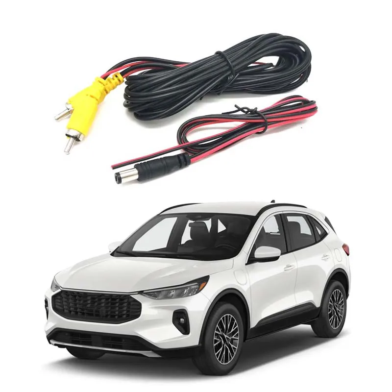 Universal RCA 6M Video Cable for Car Rear View Parking Camera Connection