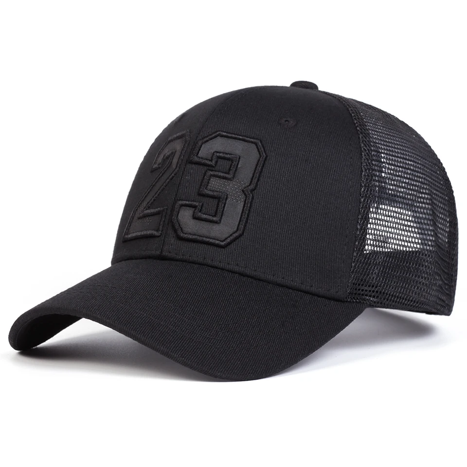 Unisex Adjustable Embroidery Baseball Net Caps
