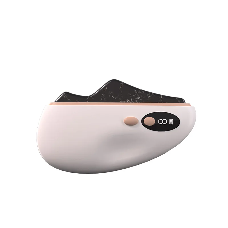 Massaggiatore Elettrico Gua Sha Hot Stone Riscaldamento Vibrazione Gua Sha Bordo Collo Massaggio Alla Schiena Massaggiatore Per Tutto Il Corpo Spazzol