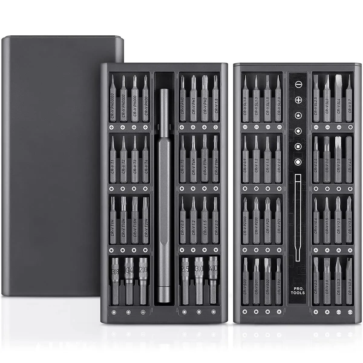 63 In 1 Set Di Cacciaviti Di Precisione Phillips Torx Magnetic Screw Driver Bit Kit Di Strumenti Di Riparazione Professionale Per Iphone Watch Camera