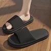 Plus 46-47 Women Slippers Summer Men Flat Non-slip Sole Flip Flops Bathroom Indoor Ladies Shoes Outside Beach Sandals 4