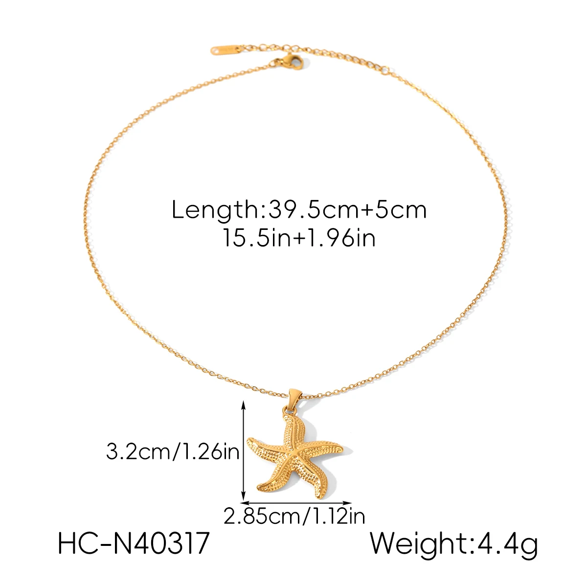 Modisches Edelstahl-Schmuckset mit Anhänger, Damen-Halskette, Ring, Armband, Edelstahl, 18 Karat vergoldet, Schmuckgeschenk – Detail 8
