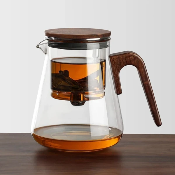 Bonston耐热玻璃泡茶壶，磁吸式开关，礼盒装，27oz-14