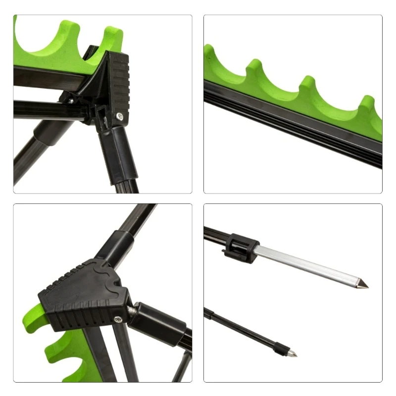 Fishing Rod Holder Adjustable Fishing Stand Rod Rest Head Bracket
