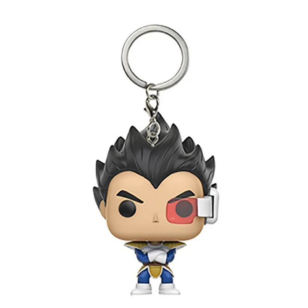 FUNKO POP Anime Dragon Ball Keychain Classic Doll Son Goku Vegeta Cell Collection Backpack Pendant Funny Creative Toy Keychain 3