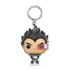 FUNKO POP Anime Dragon Ball Keychain Classic Doll Son Goku Vegeta Cell Collection Backpack Pendant Funny Creative Toy Keychain 3