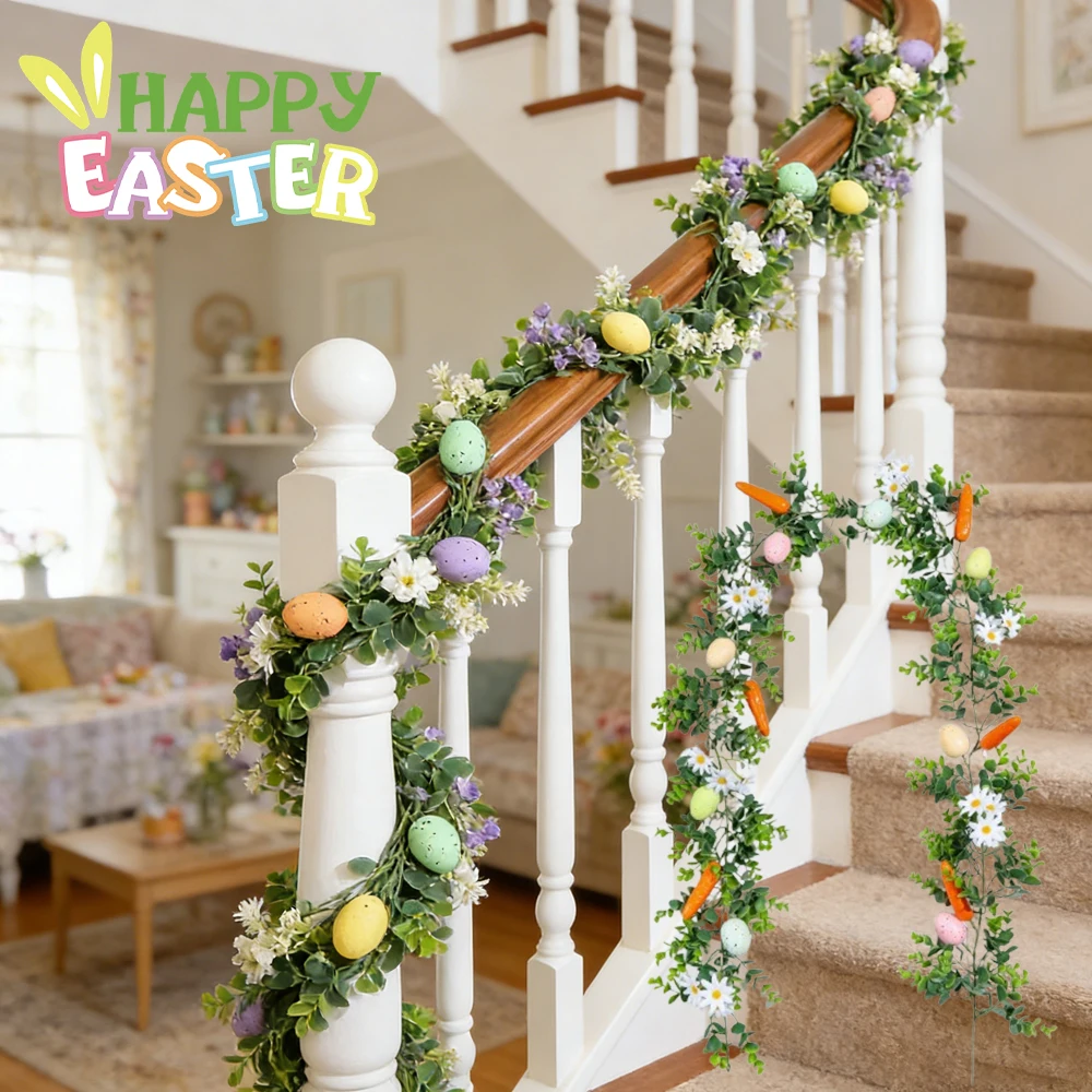 Easter Egg Garland Decor 1
