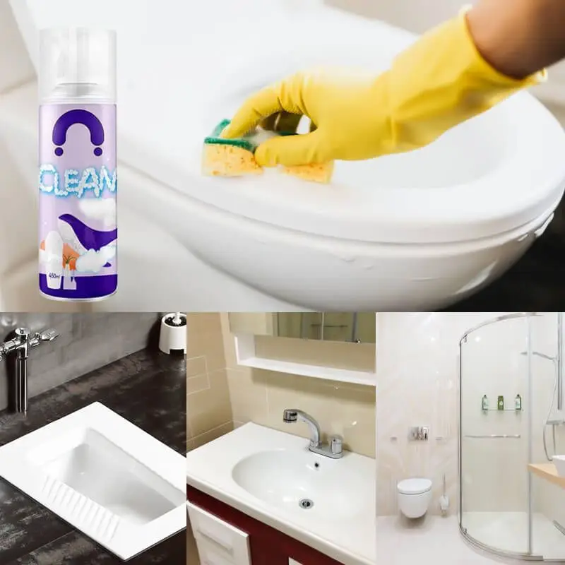 Splash Toilet Cleaner - Splash Foam Toilet Cleaner, Splash Toilet Cleaner  Foam Powder, Natural Toilet Cleaner (2PCS) 